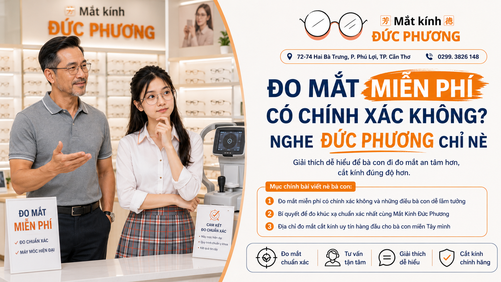 Đeo kính sai độ tác hại như thế nào?