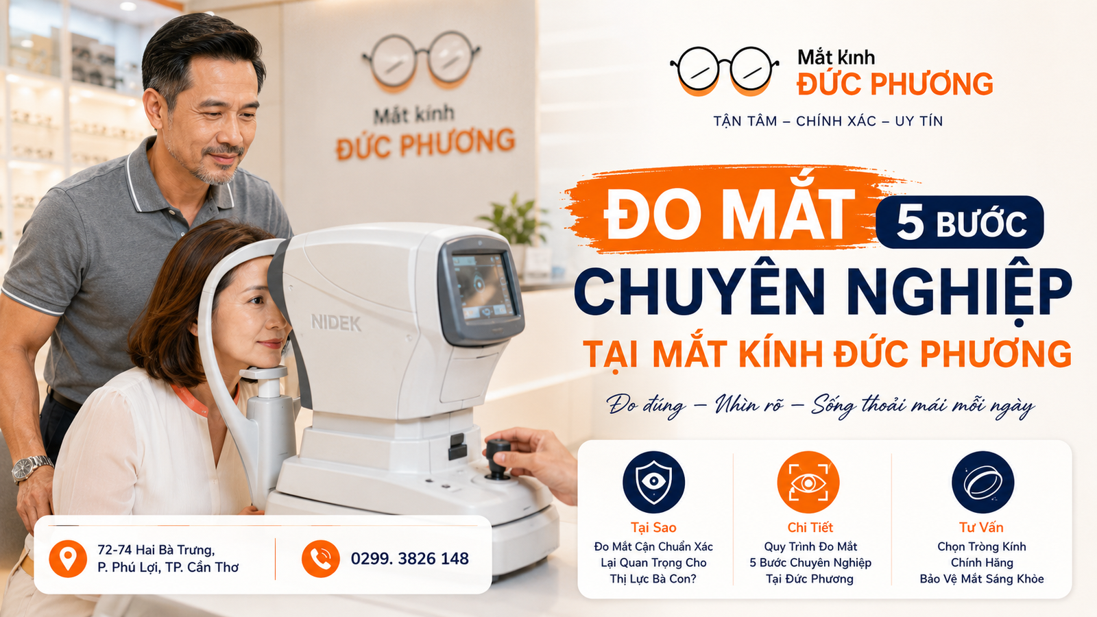 Kính chống ánh sáng xanh — Mắt kính Đức Phương Sóc Trăng
