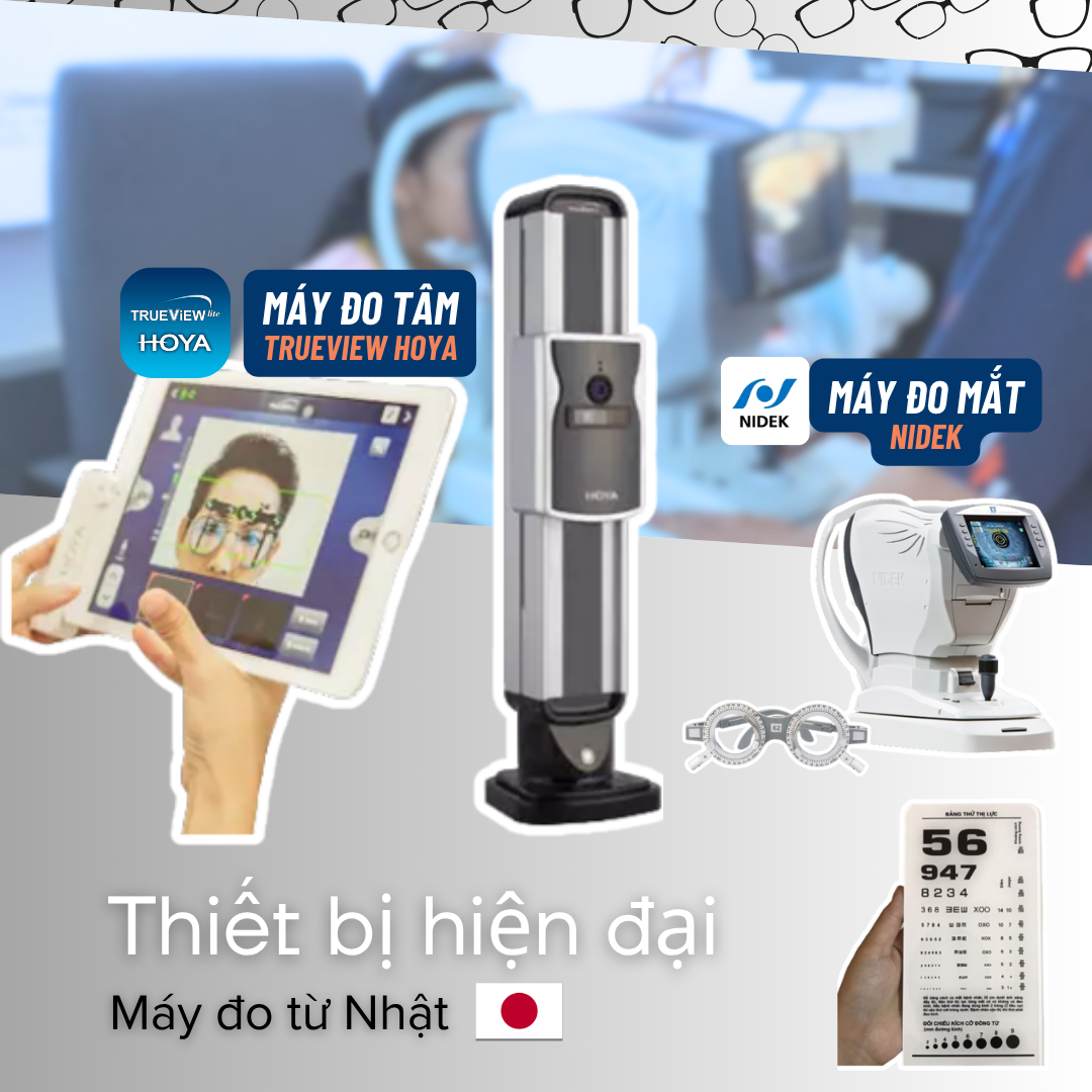Máy đo mắt NIDEK và HOYA TrueView tại Đức Phương có gì đặc biệt?