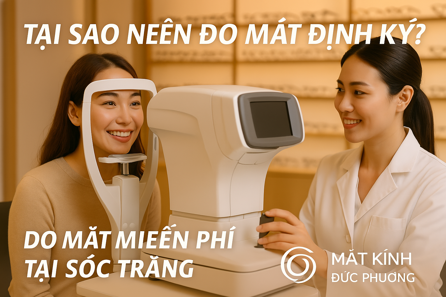 Tại sao nên đo mắt định kỳ? Dịch vụ đo mắt miễn phí tại Sóc Trăng