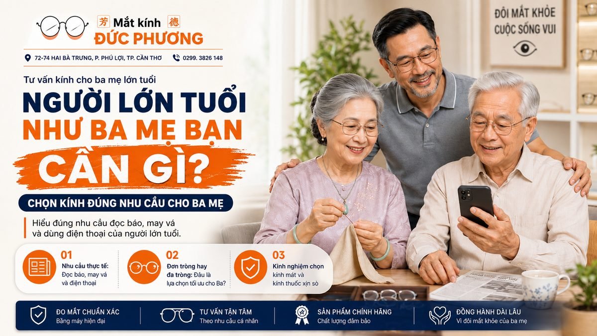 Người lớn tuổi như ba mẹ bạn cần gì?